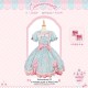 Mademoiselle Pearl Sanrio Cinnamoroll Cherry Themed Blouse Cutsew JSK and OP(Reservation/2 Colours/Full Payment Without Shipping)